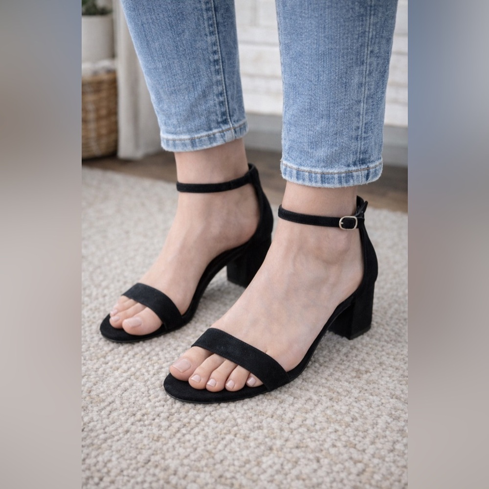 Steve Madden Irenee sandals with ankle strap and block heel